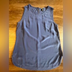 Chico’s Black Label Blouse 0 / Small Blue‎ Royal Blue Blouse Shirt 100% Silk I9